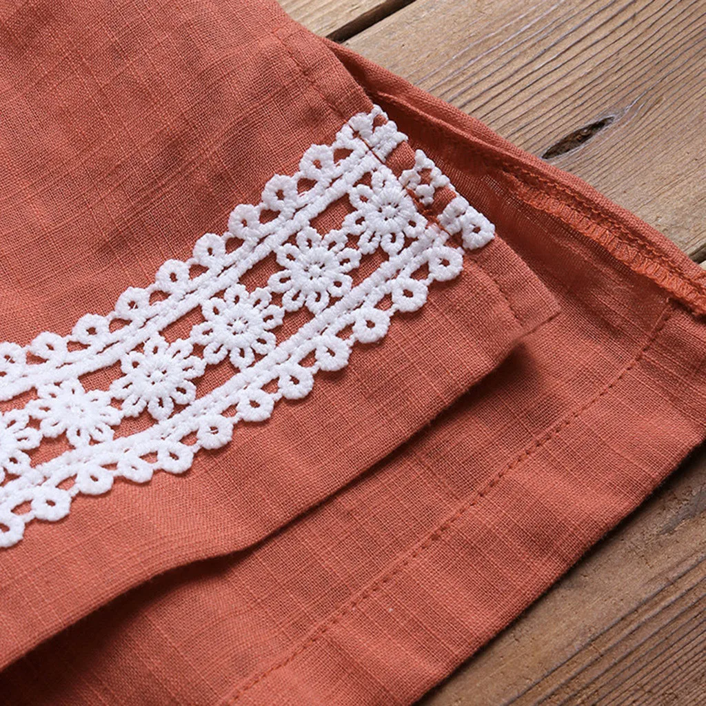 Женская блузка свободного покроя размера плюс 5XL льняная рубашка с коротким