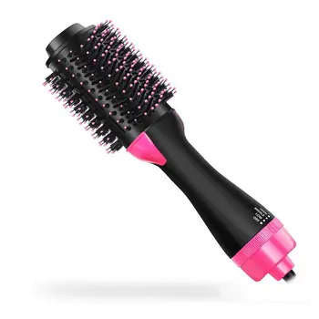 

Two-In-One Hair Comb Comb Infrared Negative Ion Hot Air Combing Straight Dual-Purpose Hair Dryer Multi-Functional Comb