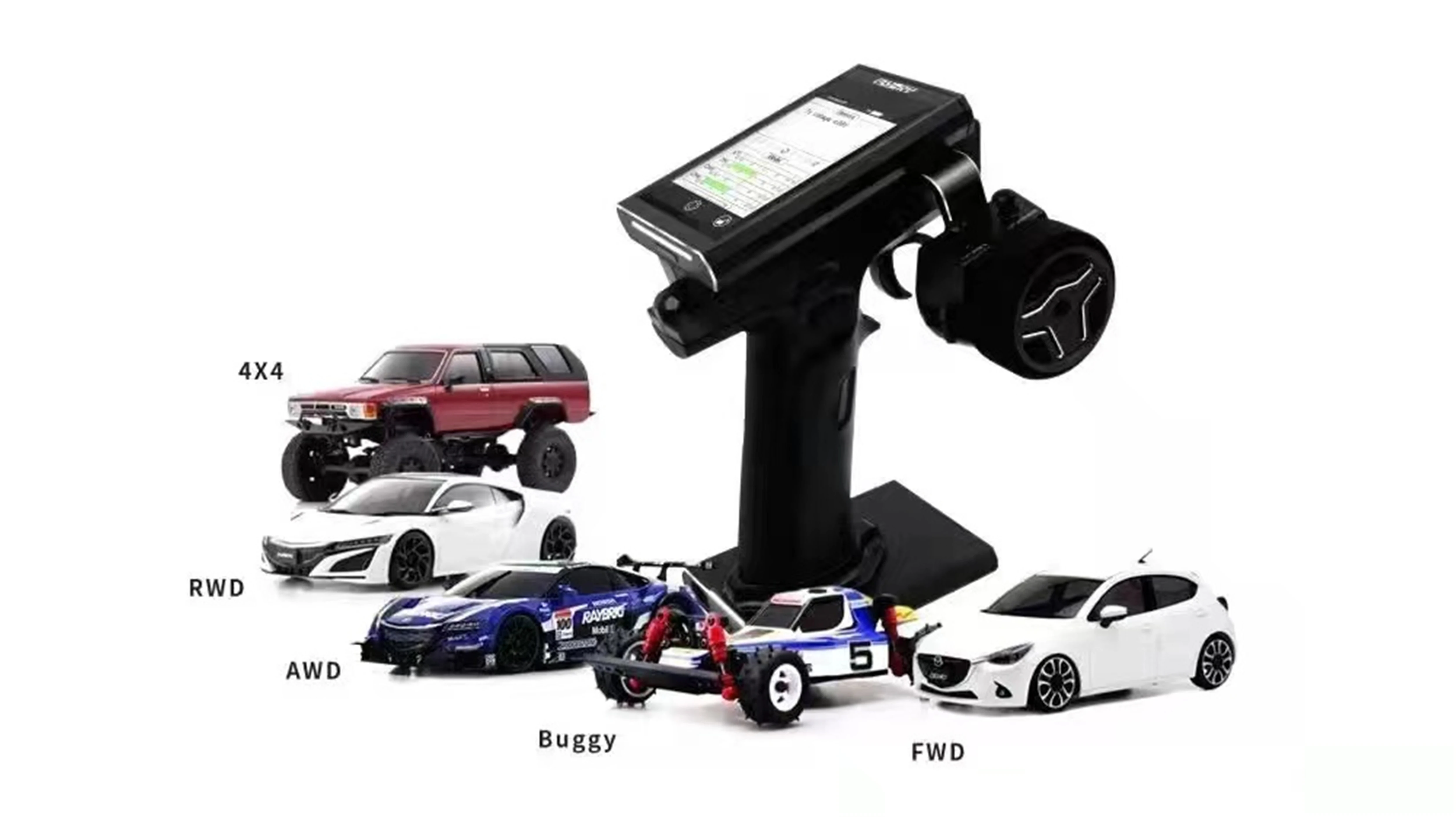 Modulo Flysky Nb4 Mini Z Per Kyosho Fhss Mini-Z Rwd Awd Miniz4X4 Fwd Buggy Mr03 Fs-Rm005