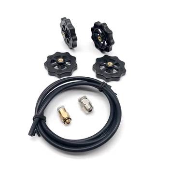 

2*4mm PTFE Tube Kit with PC4 Pneumatic Connector+M4 Nut Kit for 3D Printer UY8