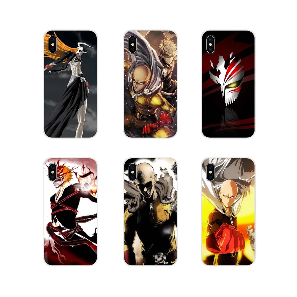 Чехол для телефона на заказ Аниме Bleach One Punch Man дизайн Huawei G7 G8 P8 P9 P10 P20 P30 Lite Mini Pro P Smart