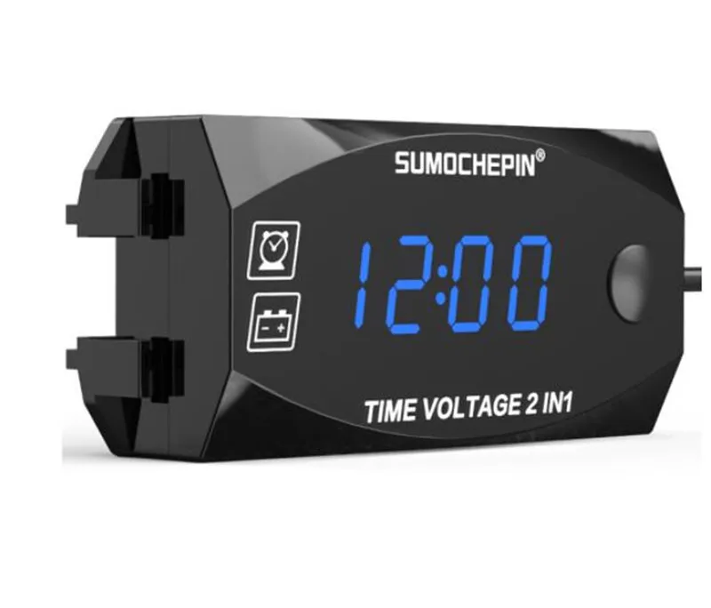 LED Automotive Car Electronic Clocks Watches Car LED Display Digital Clock Motorcycle Dashboard Clock For Car Motorcycle LED Automotive Car Electronic Clocks Watches Car LED Display Digital Clock Motorcycle Dashboard Clock For Car Motorcycle