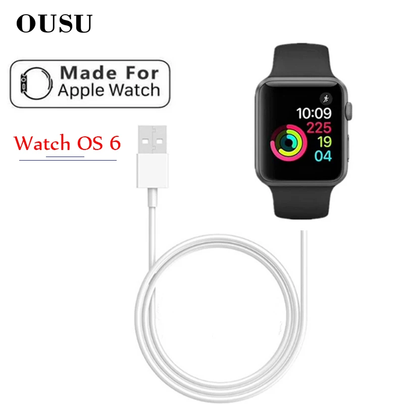 

For Apple watch series 5 Magnetic Wireless Charger Dock For Apple Watch series 1 2 3 4 . 38 42 44mm Cable Charging Watch OS6