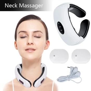 

Electric Pulse Neck Massager Far Infrared Pain Relief Tool Electric Back Massager Health Care Relaxation Machine Physiotherap