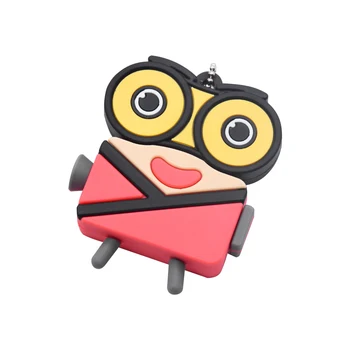 

New Cartoon USB Flash Silicone Flashdrive 128MB 32GB 64GB Mini Pen Drive Ladybug Pendrive Cute Gifts Storage devices USB Disk