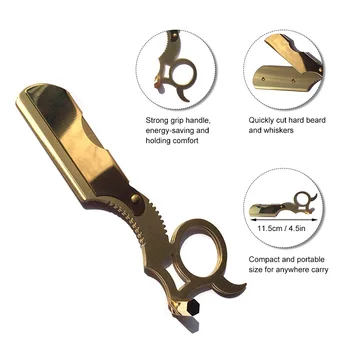 

Straight Barber Edge Steel Razor Folding Shaving Knife Holder Rack Without Blade Men's Shaving Tool Shaving & Hair Removal