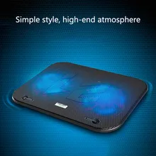 Держатель для ноутбука охлаждающая подставка 2 воздуха вентилятор низкий уровень шума USB питание компьютер Notbook кулер стенд