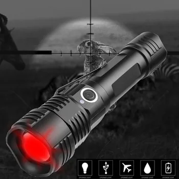 

Waterproof LED Flashlight Camp Hiking Telescopic Zoom 200LM 4 XPE Outdoor Torch Folding Flashlight Portable Maintenance