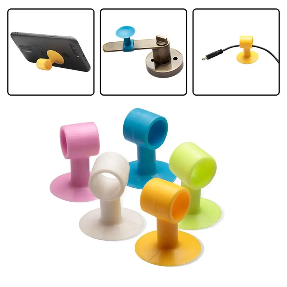 1PC Anti-Collision Silicone Door Handle Wall Protector Durable Silencer Crash Pad Mute | Обустройство дома