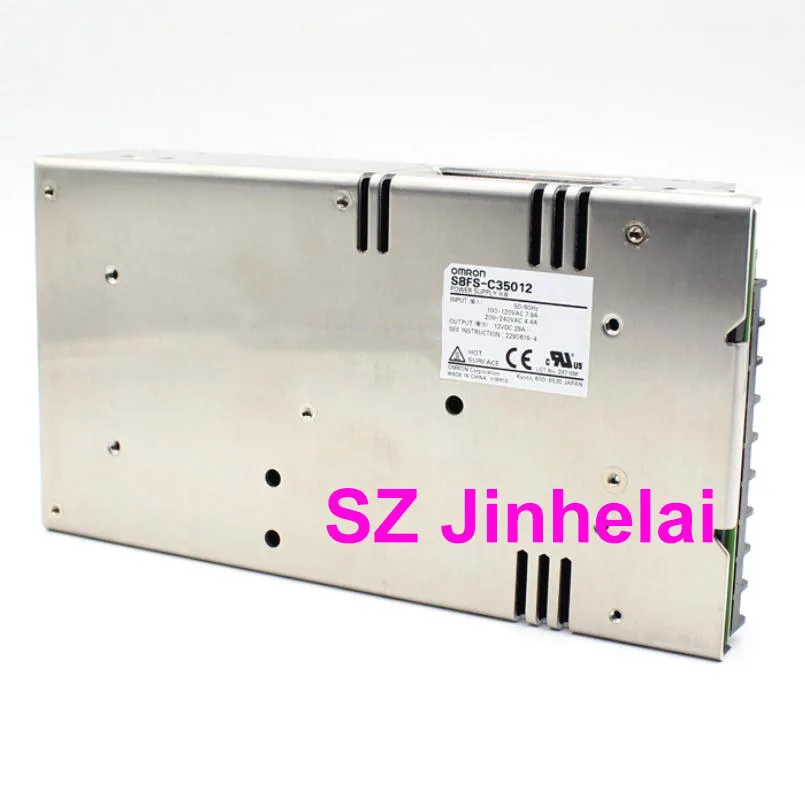 OMRON S8FS-C35012 аутентичный импульсный источник питания 350 Вт 12VDC 29A(можно заменить S8JC-Z35012C