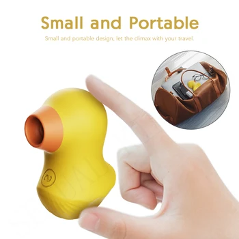 Sucking Vibrator Duck Vibration Sucker Oral Licking Blowjob Clitoris Stimulator Nipple Tongue Sucking Adult Sex Toy for Women Ma 5