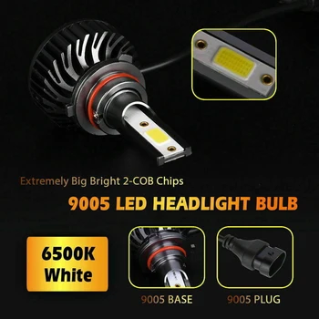 

Durable And Practical 6pcs 6000K LED Headlight + Fog Light Bulbs F2 For Chevy Suburban Tahoe 2007-2014