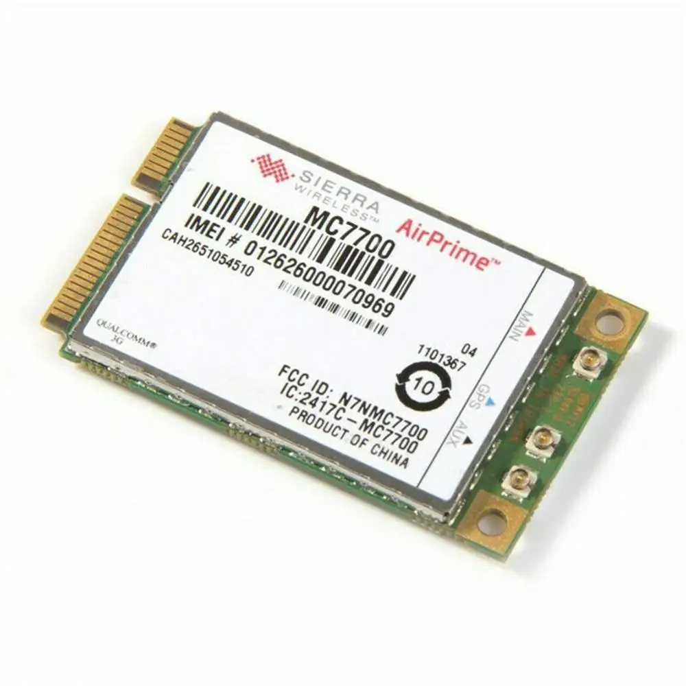 Разблокированный 4G WWAN GPS модуль Sierra MC7700 Mini PCI 100 Мбит/с LTE беспроводной GOBI4000 карта