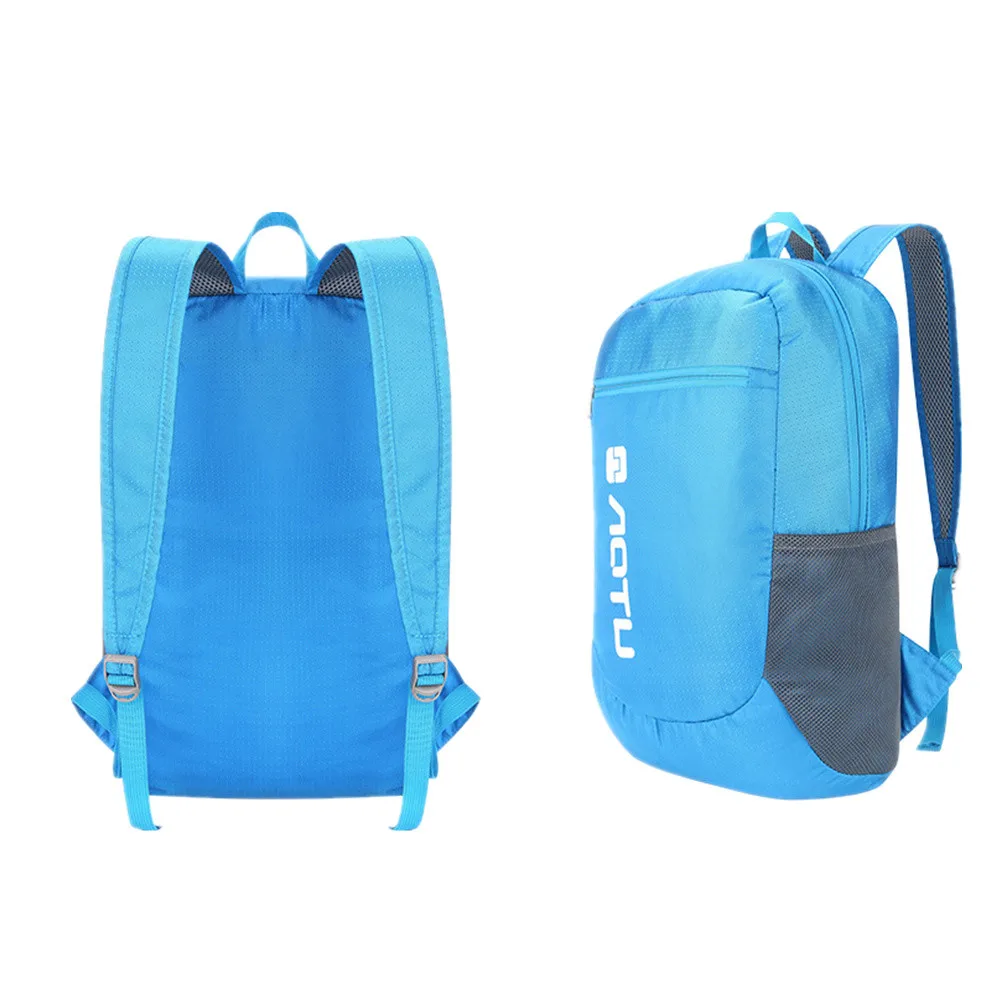 Водонепроницаемый рюкзак для активного отдыха, Сверхлегкий мини рюкзак 20л, Складная легкая сумка для альпинизма