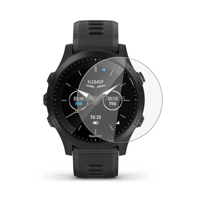 10 шт. для Garmin Forerunner 945 Смарт-часы 9H твердость 2.5D ультра-тонкий закаленное защитная стеклянная пленка для экрана