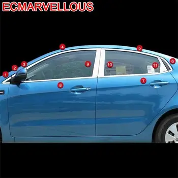 

Window Body Trunk Rear Panels Automobile Chromium Decorative Modified Car Styling Decoration Protecter Covers 18 19 FOR Kia K2