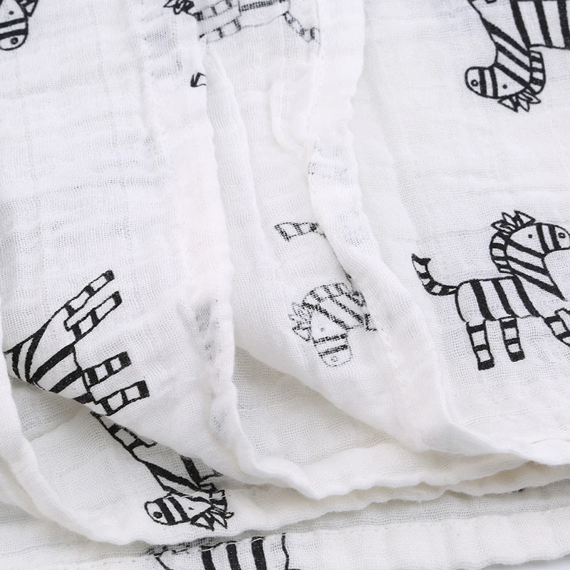 Высококачественная муслиновая ткань, хлопковые пеленки для новорожденных, детские одеяла, Двухслойное Марлевое банное полотенце, обертывания, Лидер продаж