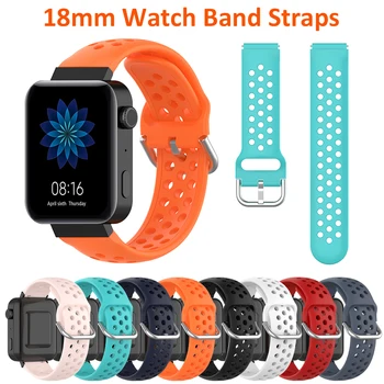 

18mm Soft Silicone Watch Bands Straps for Garmin Vivoactive 4s VivoMove 3s Withings Activite Pop Steel Sapphire Nokia Steel 36mm