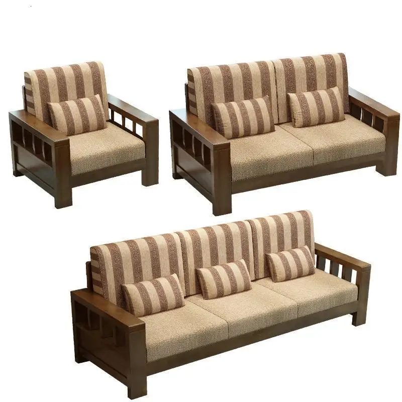 Version D Meble Do Salonu Puff Futon Home Copridivano Oturma Grubu Mobile Деревянный Ретро набор мебели для гостиной Mueble De Sala диван - Цвет: Version D