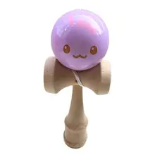6 см клубника животное Kendama шары деревянные жонглирование