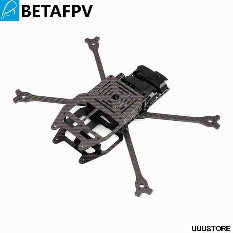 BETAFPV X-Knight 360 Carbon Fiber Frame Kit  250mm Wheelbase Support Insta ONE R and GoPro MAX for FPV RC Racing Drone