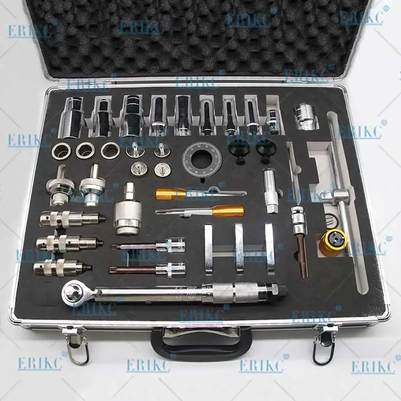 

Diesel CR Injector Repair Disassembly Tool Kits Diesel Fuel Injector Dismantling Equipments For Bosch Denso Delphi
