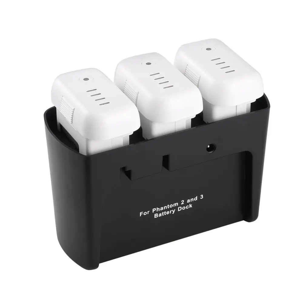 3 In 1 3 Port Charging Hub Charger Battery Dock for DJI for Phantom 2 / 3 Intelligently Charge up to 3 Batteries