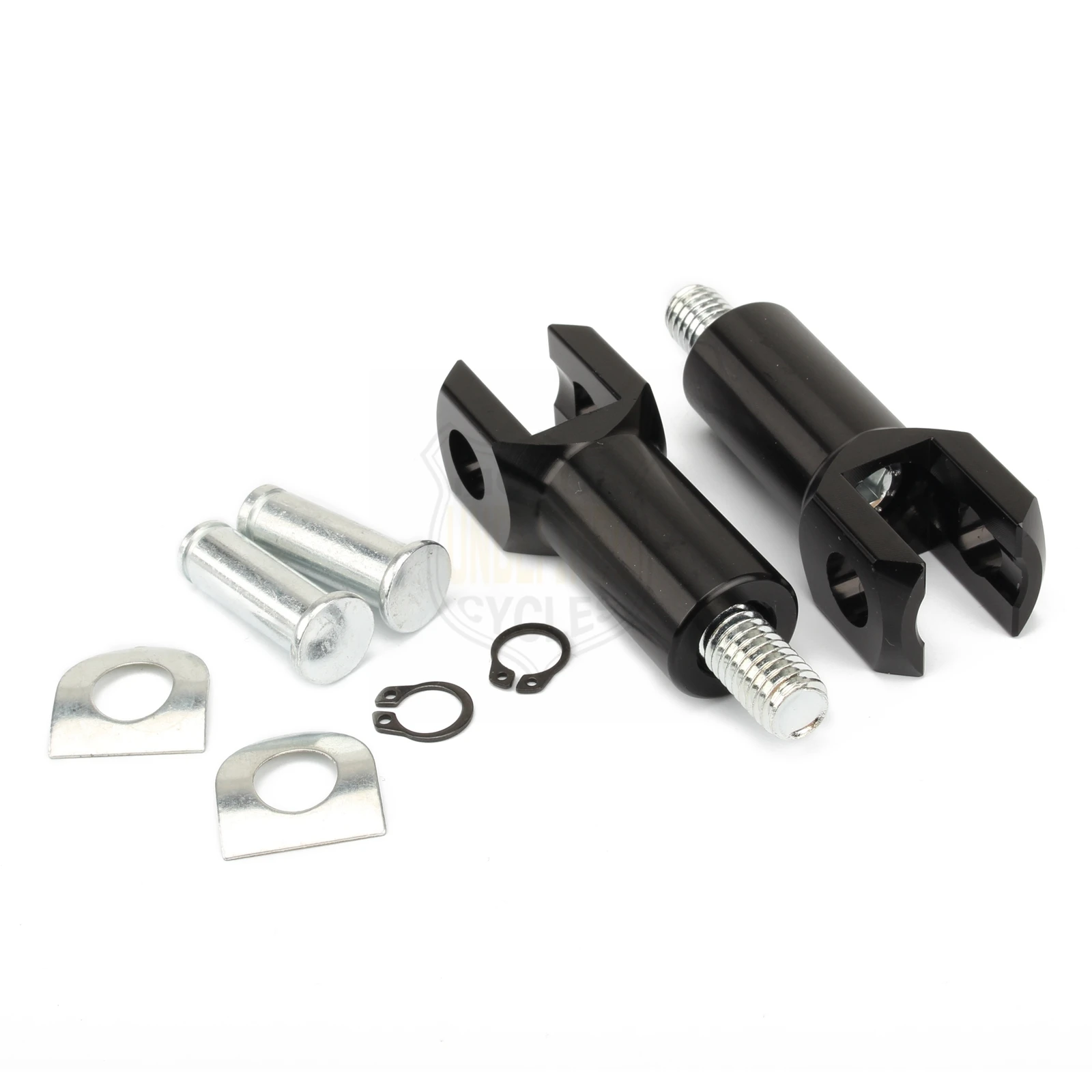 2,2" пассажирский опорный держатель для ног, комплект скоб для Harley Softail Fat Boy Slim FLS FLSS FLSTSB 2000-2006