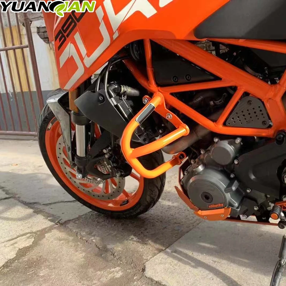 Для KTM Duke 390 2013- duke 250 мотоциклетный бампер Защита двигателя Крушение Бар слайдер протектор оранжевый Duke