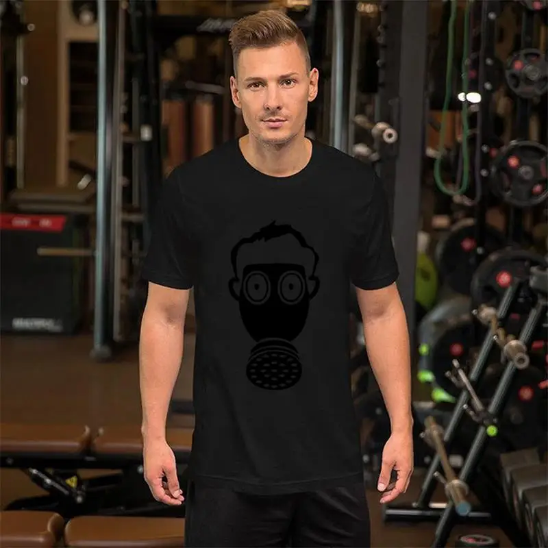 

New Style Boy With Gas Mask tee shirt 3xl 4xl 75xl 100% cotton Polka Dot Knitted gents tshirts