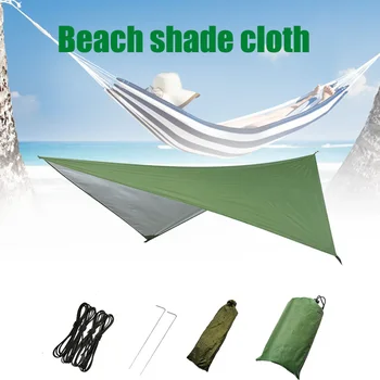 

New Outdoor Duals Use Picnic Mat Waterproof Sun-proof Sun Shelter Shade Cloth Tent Camping Supplies LMH66