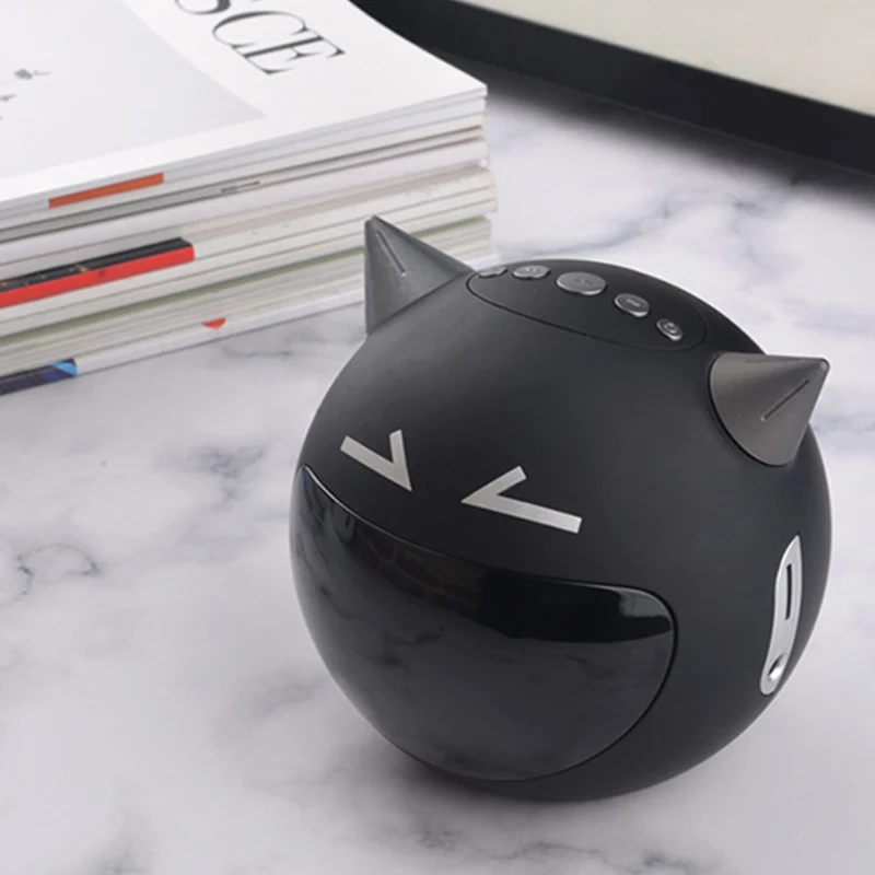 Demon беспроводной Bluetooth 5,0 динамик будильник многофункциональное радио FM радио AUX линейный вход 2200 мАч батарея