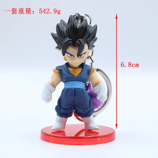 Kit 4 Boneco Dragon Ball Z Gohan, Super Vegeto, Picolo, Vegeta e Esferas Do  Dragão