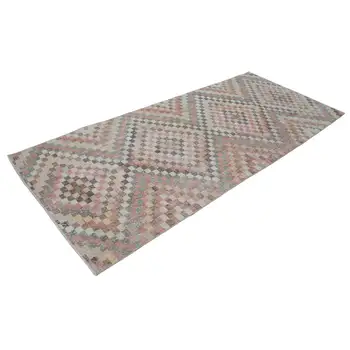 

116x270 Cm Beige Handmade Bohemian Rug-4x9 Ft