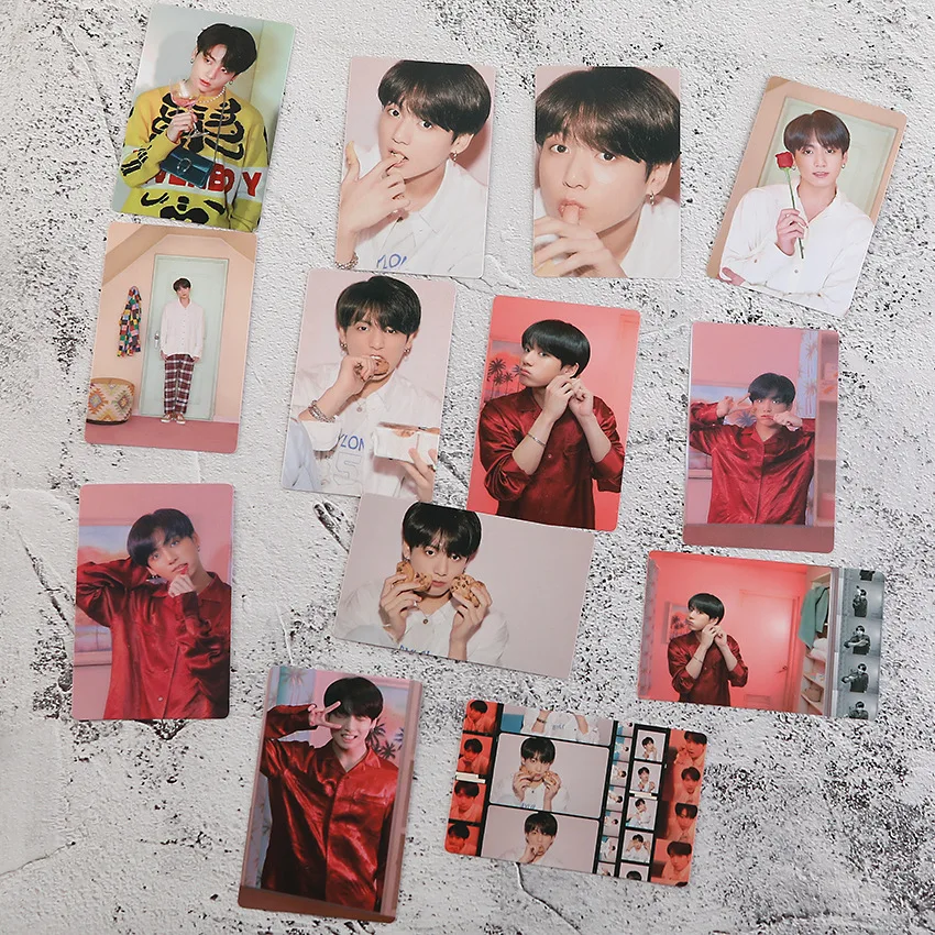 

13pcs/set Fashion kpop bangtan boys photo card map of the soul persona album high quality HD photocard bangtan boys kpop
