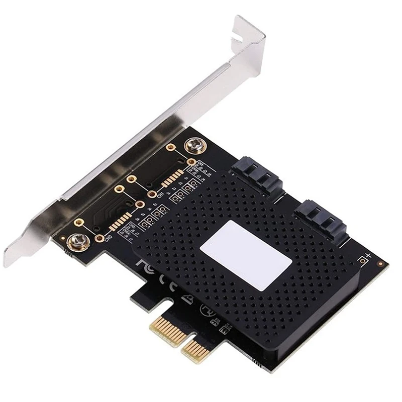 2 шт. переходник для контроллера SATA III PCIE Pci-E-SATA Pcie | Электроника