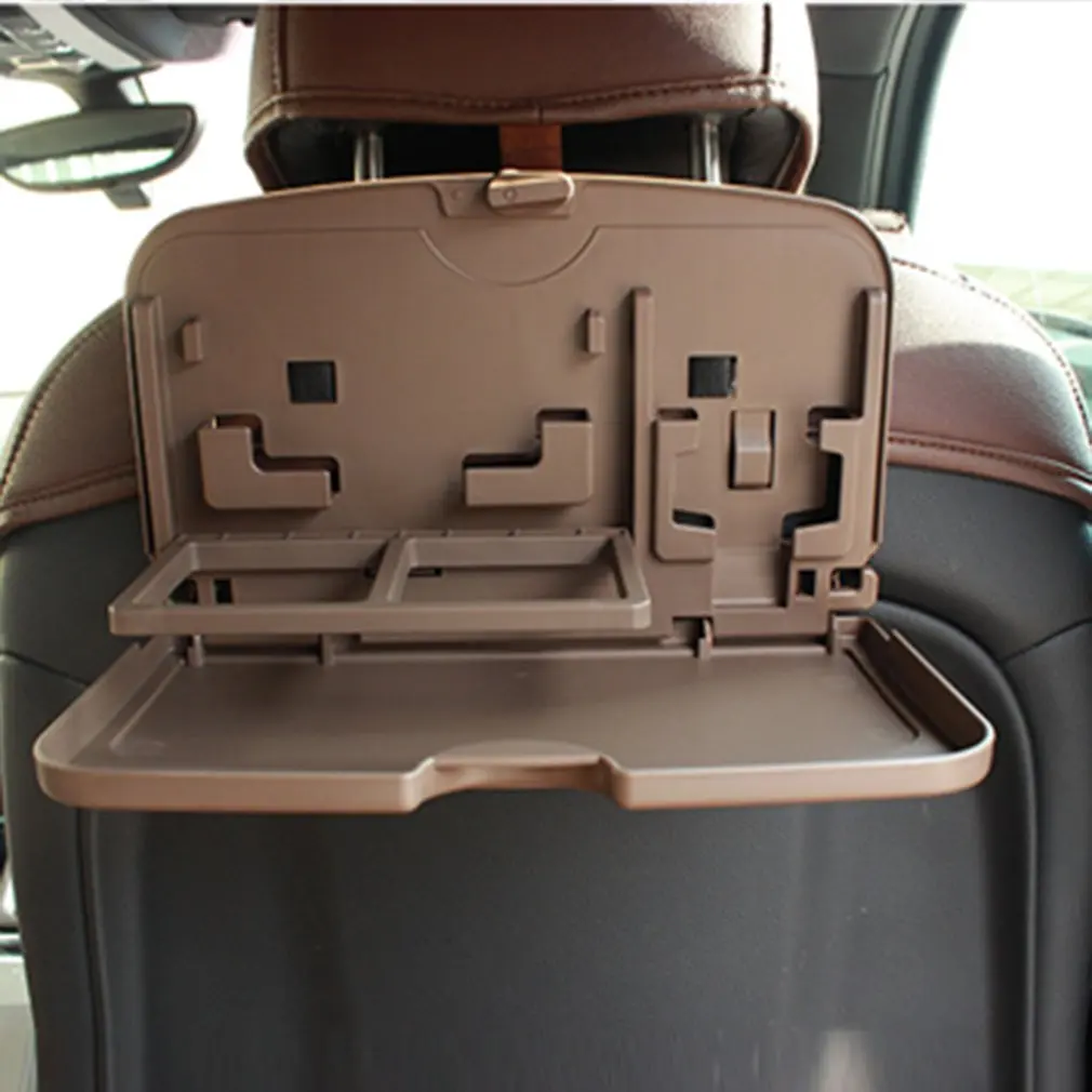 Car Seat Back Tray Chair Back Storage Tray Grocery Rack Car Cup Holder Drink Holder Sd-1509 Practical