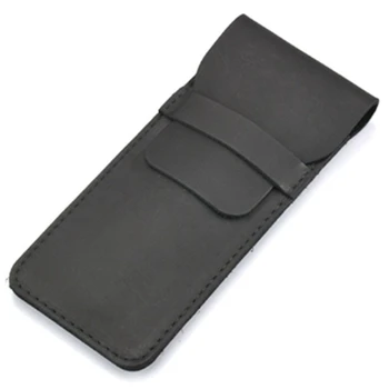 

Large Handmade Pencil Bag Cowhide Retro Style Accessories Travel Diary Pencil Case