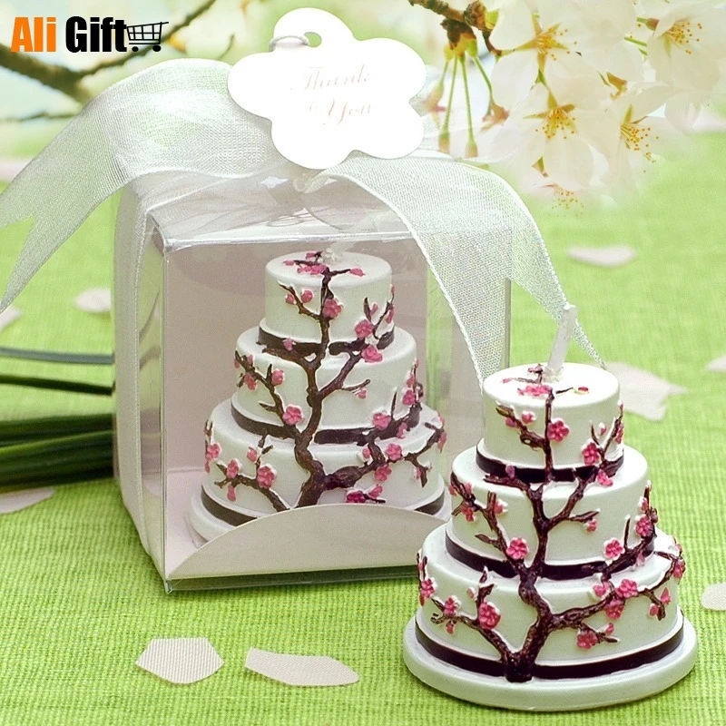 Decoration De Fete De Vacances Bougie Parfumee En Fleur De Cerisier Sans Fumee Sans Fumee Festival Gateau Bougies Parfumees Fabrication De Gateaux Aliexpress