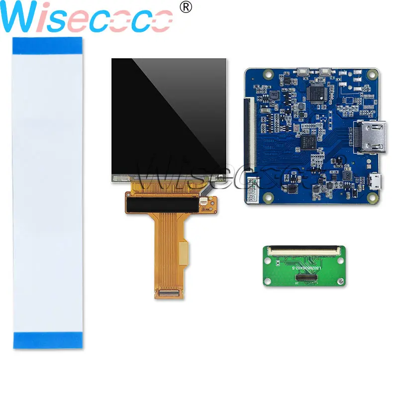 Wisecoco 2,9 дюймов 1440*1440 квадратная ips ЖК-панель 40 контактов MIPI с HDMI MIPI FPC USB драйвер плата для HMD VR AR LS029B3SX02