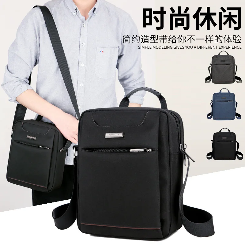 

2020 Spring New Style Men Business Casual Fashion Fashion-Casual Simple Shoulder Bag Shoulder Bag