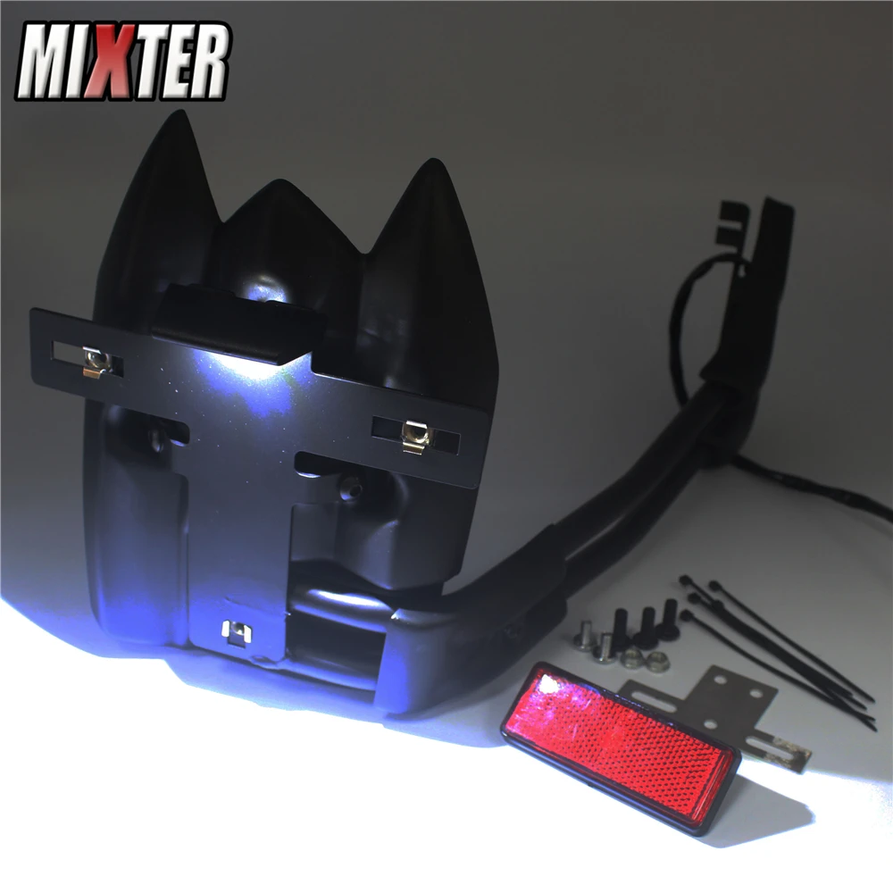 Для TMAX530 T-MAX 530 2012- TMax-530 '12-'16 мотоциклетный задний брызговик Fender Eliminator Plate светодиодный светильник для номерного знака