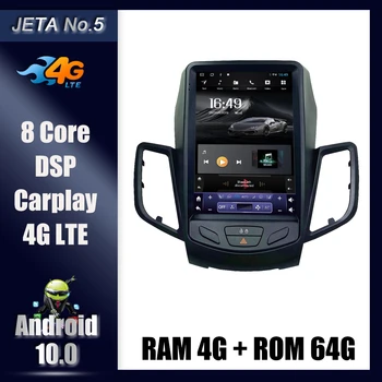

9.7" Tesla Style Screen 2Din Car Radio Android 10.0 Multimedia Autoradio Stereo Player GPS Navigation For Ford Fiest 2009-2016