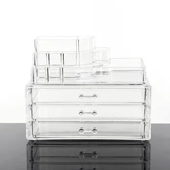 

Round Dispenser Container Holder For Cotton Pads Swabs Make Up Pads Bath Accessory
