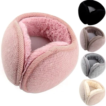 

Mens Womens Ear Muffs Winter Ear warmers Knit Earwarmer Behind the Head Band