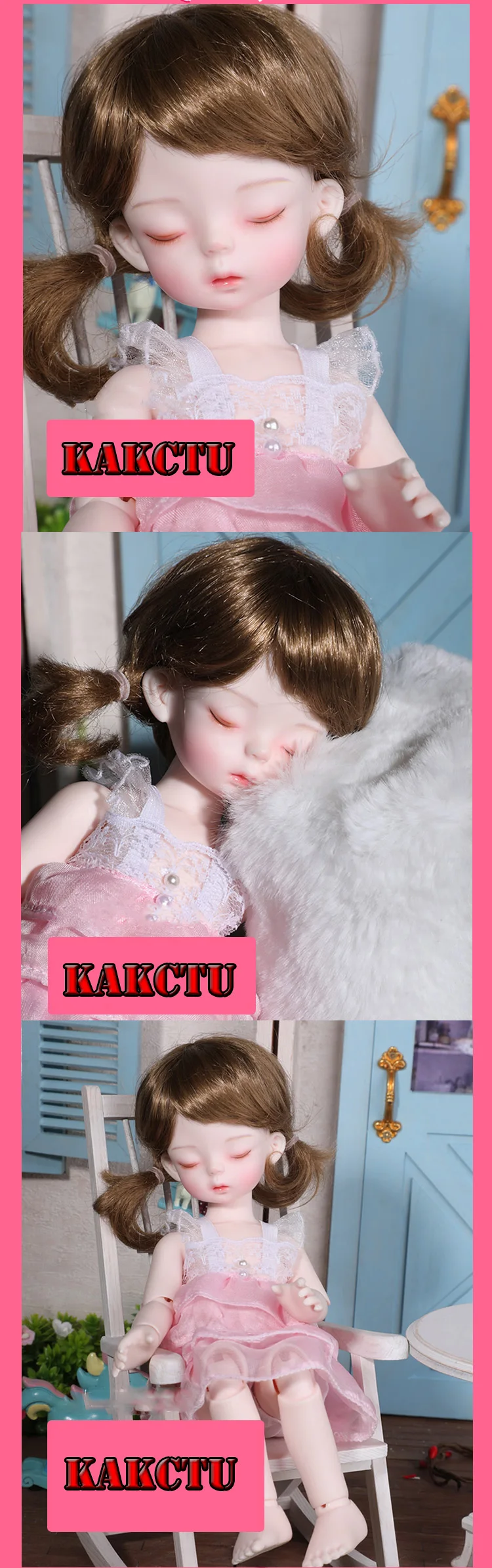 1/6 голая кукла BJD милый ребенок закрытые глаза BJD/SD смола фигурка кукла DIY модель игрушка подарок. Не входит в комплект одежды, обуви, парика A0161SOO YOSD