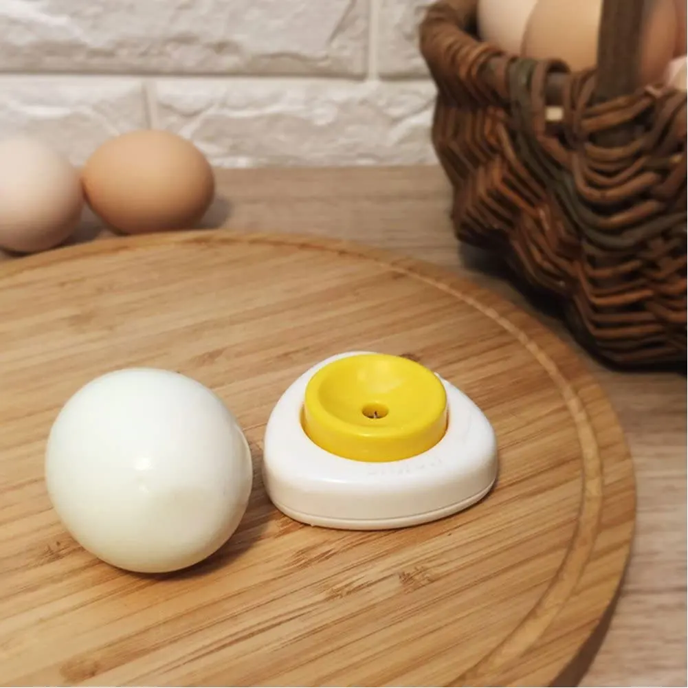 Liadance Egg Punch Egg Piercer Egg Hole Puncher Pricker Kitchen Tool Semi-automatic with Safety Lock White Yellow 