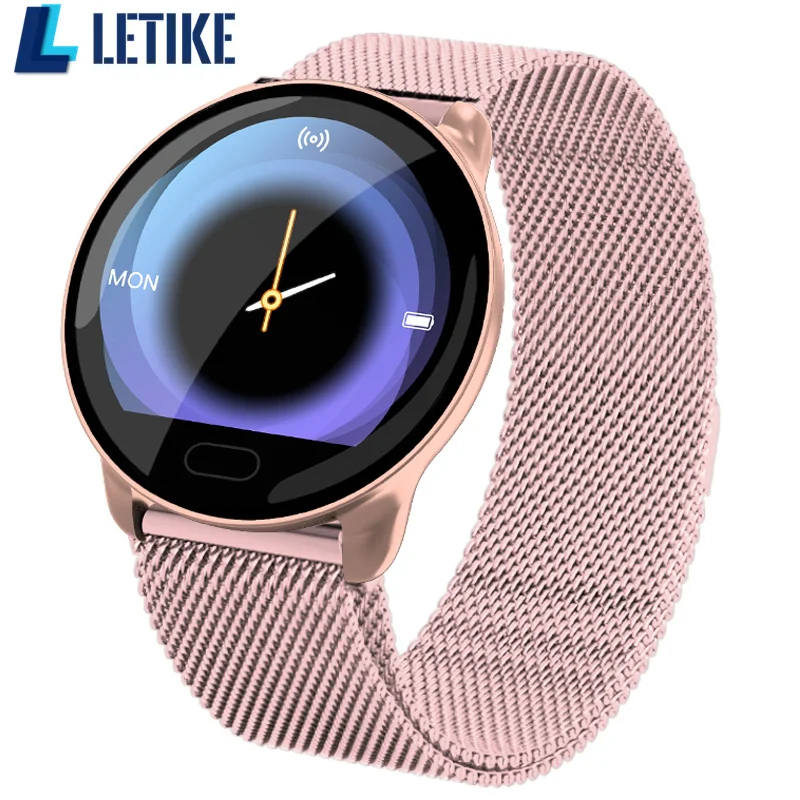 

Letike 2019 New K9 Color Screen Waterproof Women Smart Watch Men Heart Rate Blood Pressure Monitoring Smartwatch relogio intelig