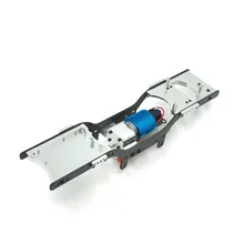 Kit de cadre de châssis de voiture RC en métal, pièces de rechange de mise à niveau pour MN D90 D99 D99S MN90 MN99S 1/12 