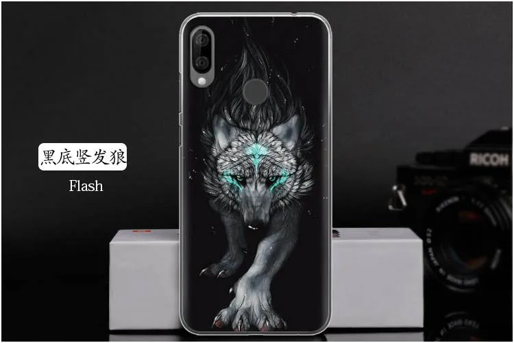 黑底竖发狼 Flash